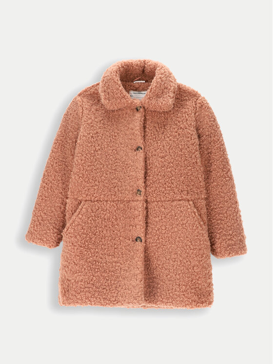 

Меховое пальто regular fit ZC4153102RGJ Coccodrillo, коричневый