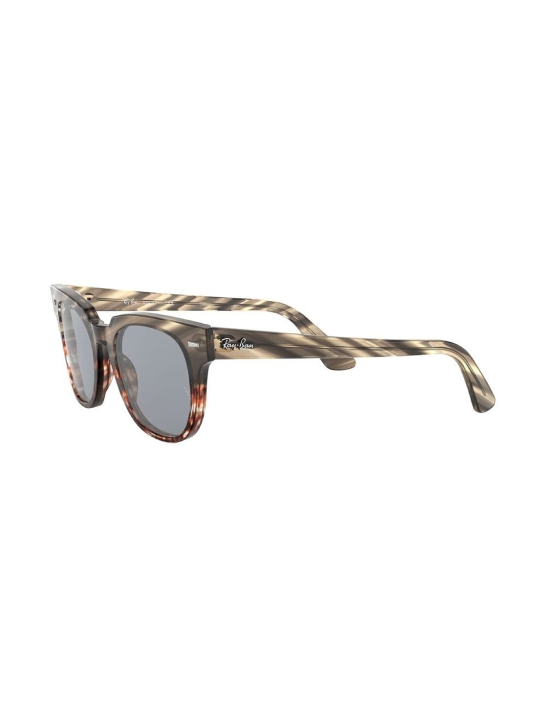 

Ray-Ban солнцезащитные очки Meteor Stripped, серый