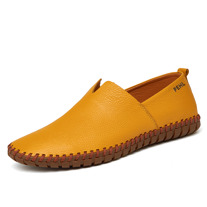

PEHL Мужские повседневные кроссовки Low Top желтые, цвет Yellow