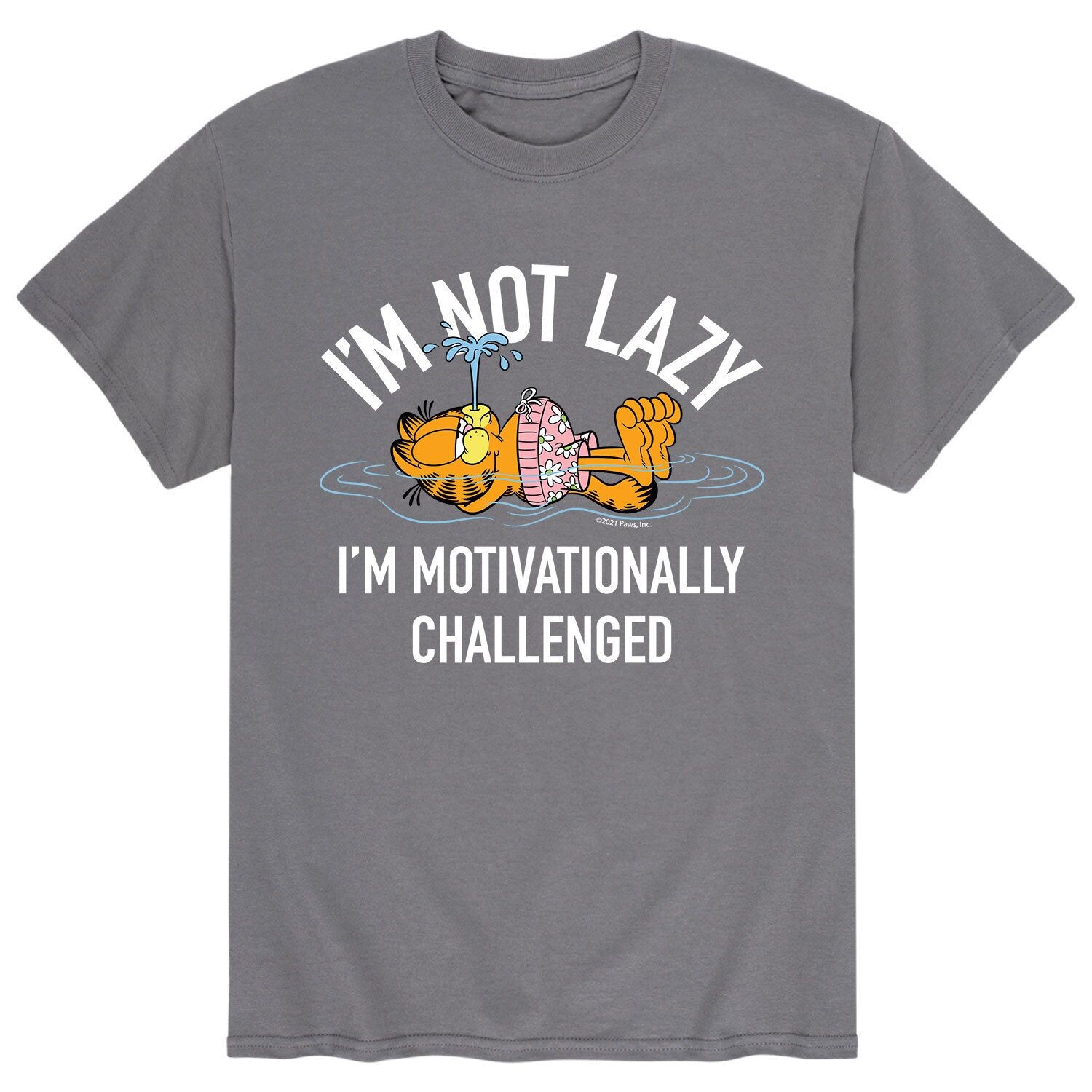 

Мужская футболка Garfield Im Not Lazy Licensed Character