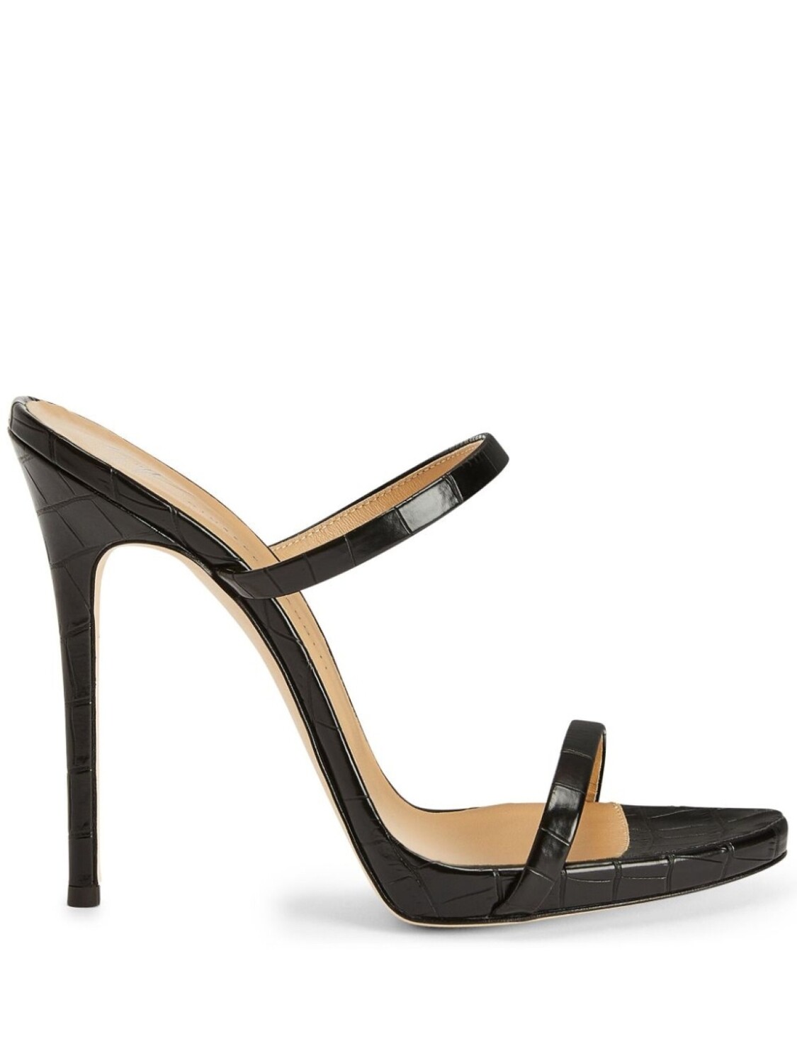 

Giuseppe Zanotti мюли Darsey 120 с ремешками, черный
