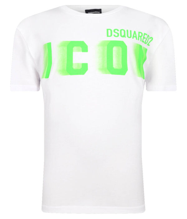 

Футболка relax-icon Regular fit Dsquared2, белый