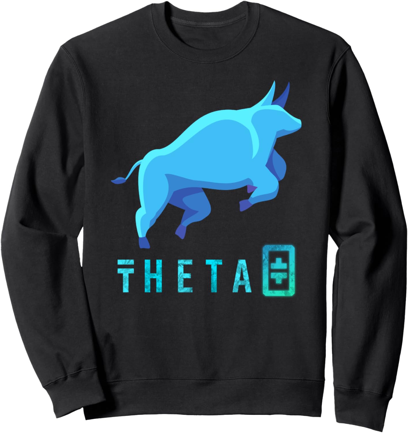 

Футболка Theta to the Moon, криптотихота THETA Coin Bullrun Theta To The Moon Crypto Currency Tv Co., черный