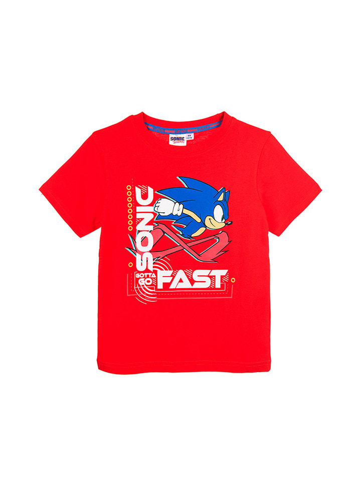 

Футболка Sonic, красный