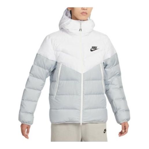 

Куртка Nike Sportswear NSW Wind Runner Fill Down Hoodie Jacket DV0754-100, белый