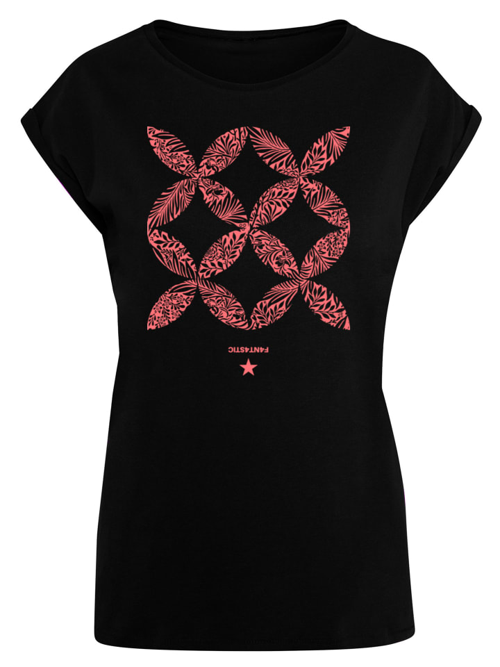 

Футболка с коралловым цветочным узором черного цвета F4NT4STIC, Черный, Футболка с коралловым цветочным узором черного цвета F4NT4STIC