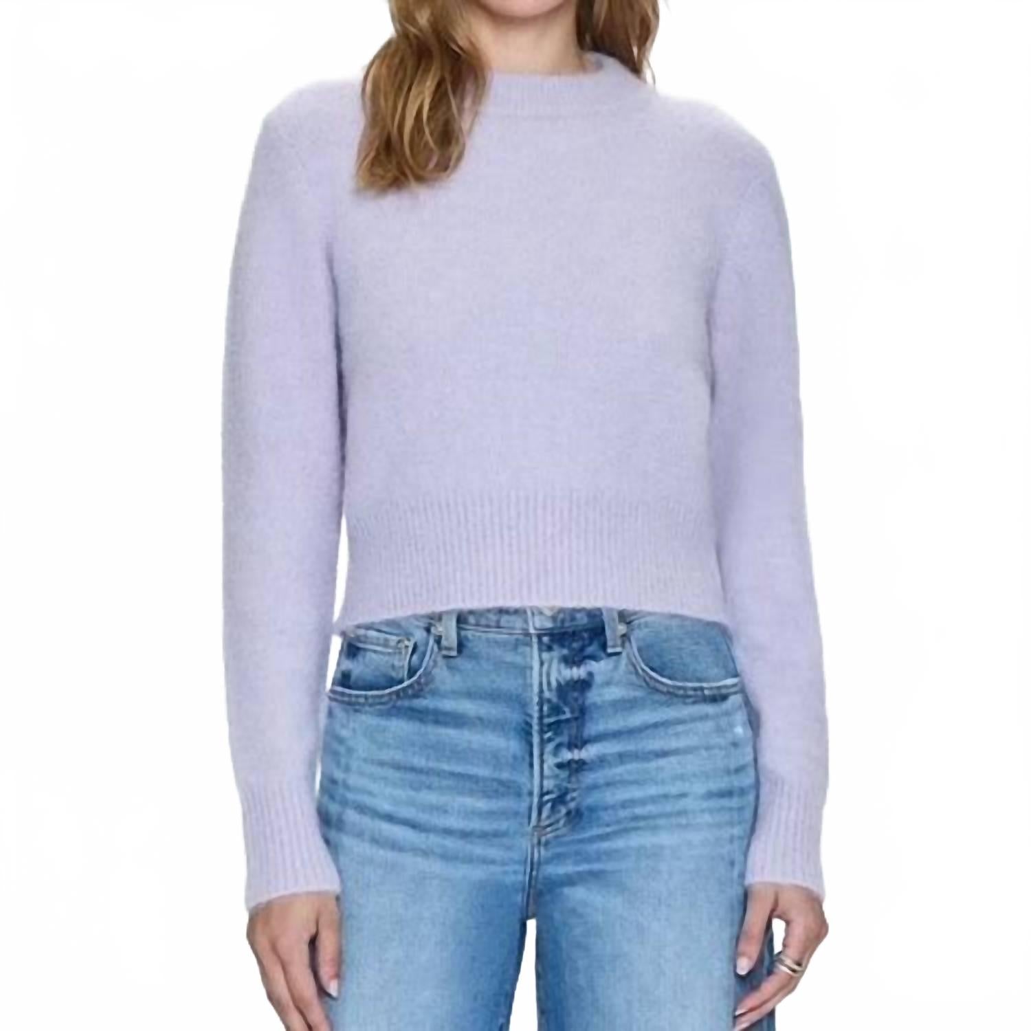 

Пуловер с длинными рукавами лилового цвета PISTOLA