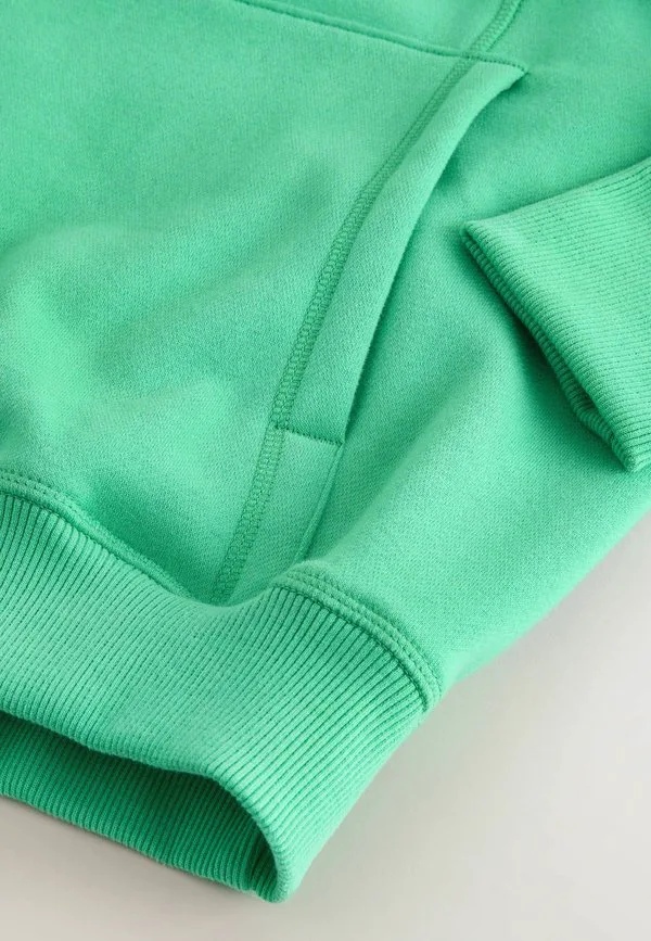 Активная удлиненная толстовка с капюшоном Next, Fluro Green — фото 3