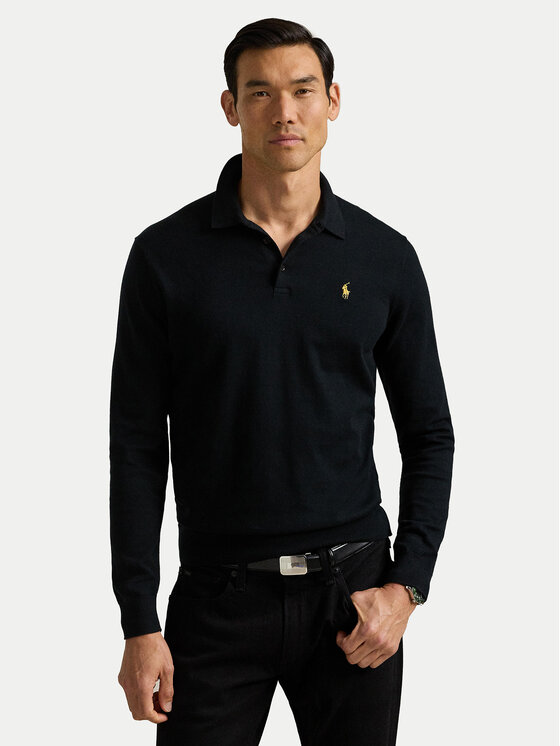 

Рубашка поло стандартный крой 710961338001 Polo Ralph Lauren, черный