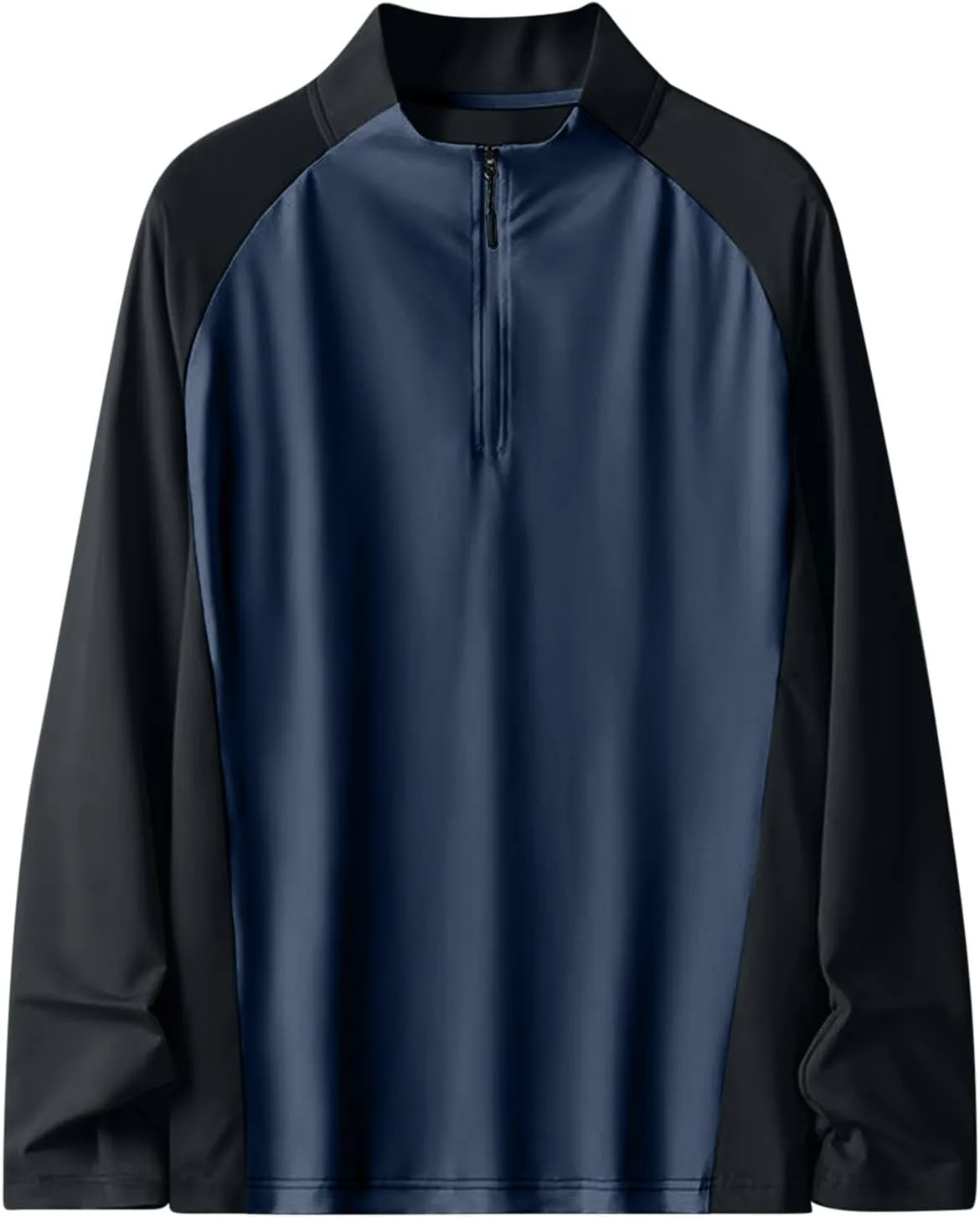 Футболка с длинным рукавом Color Block для мужчин Quarter Zip Pullover — фото 3