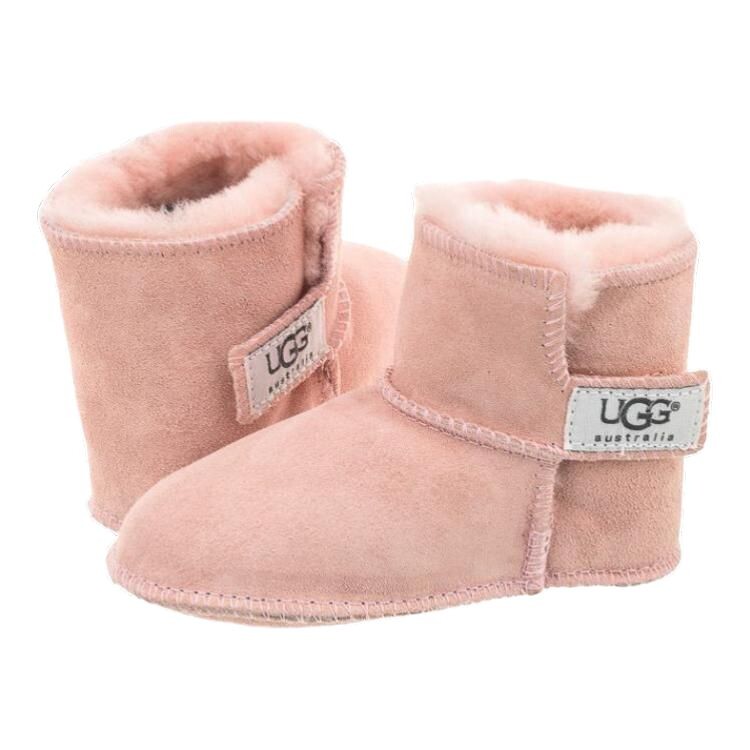 Детские полусапожки с подкладкой из овчины Ugg, розовый — фото 3