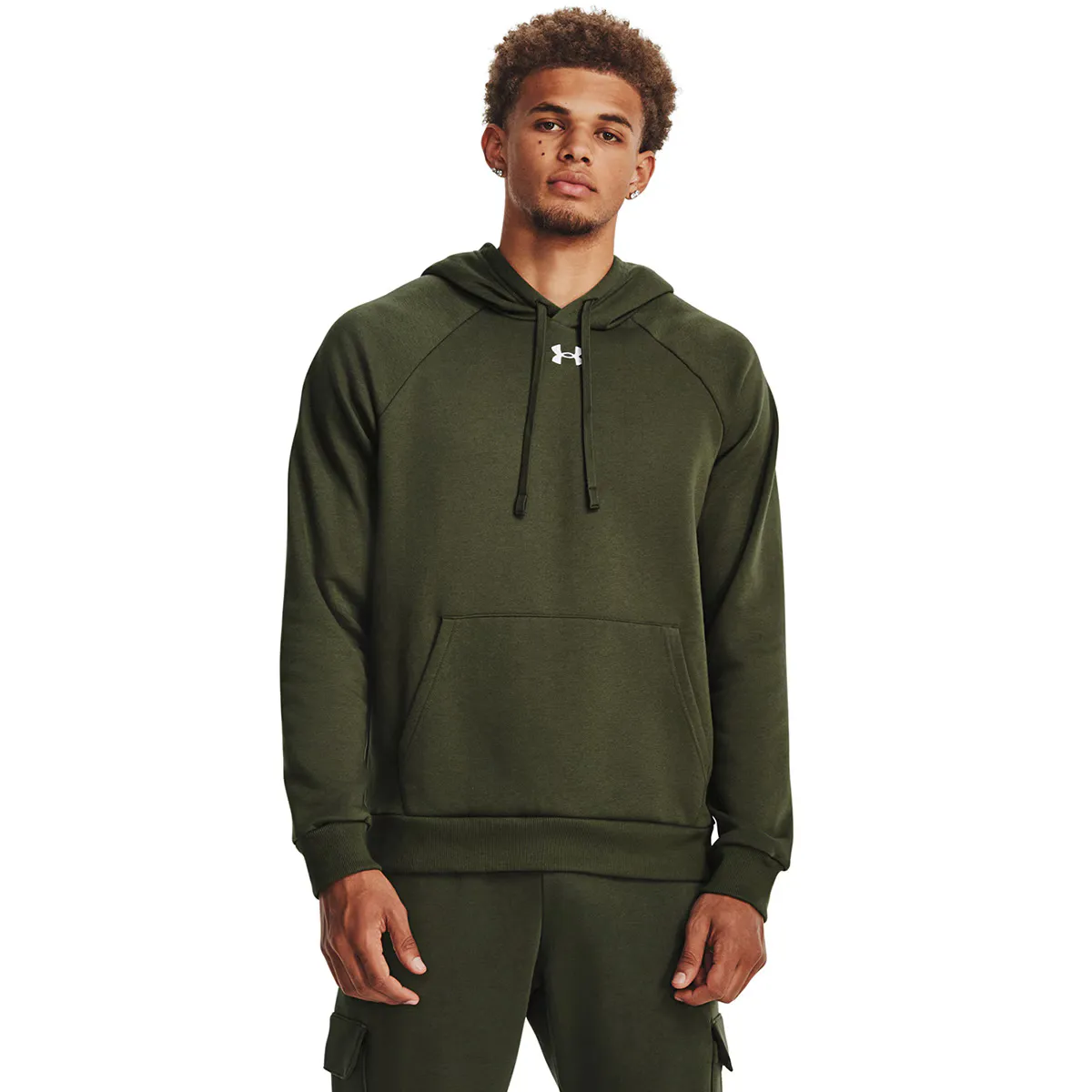 

Мужская флисовая толстовка Rival Under Armour, зеленый