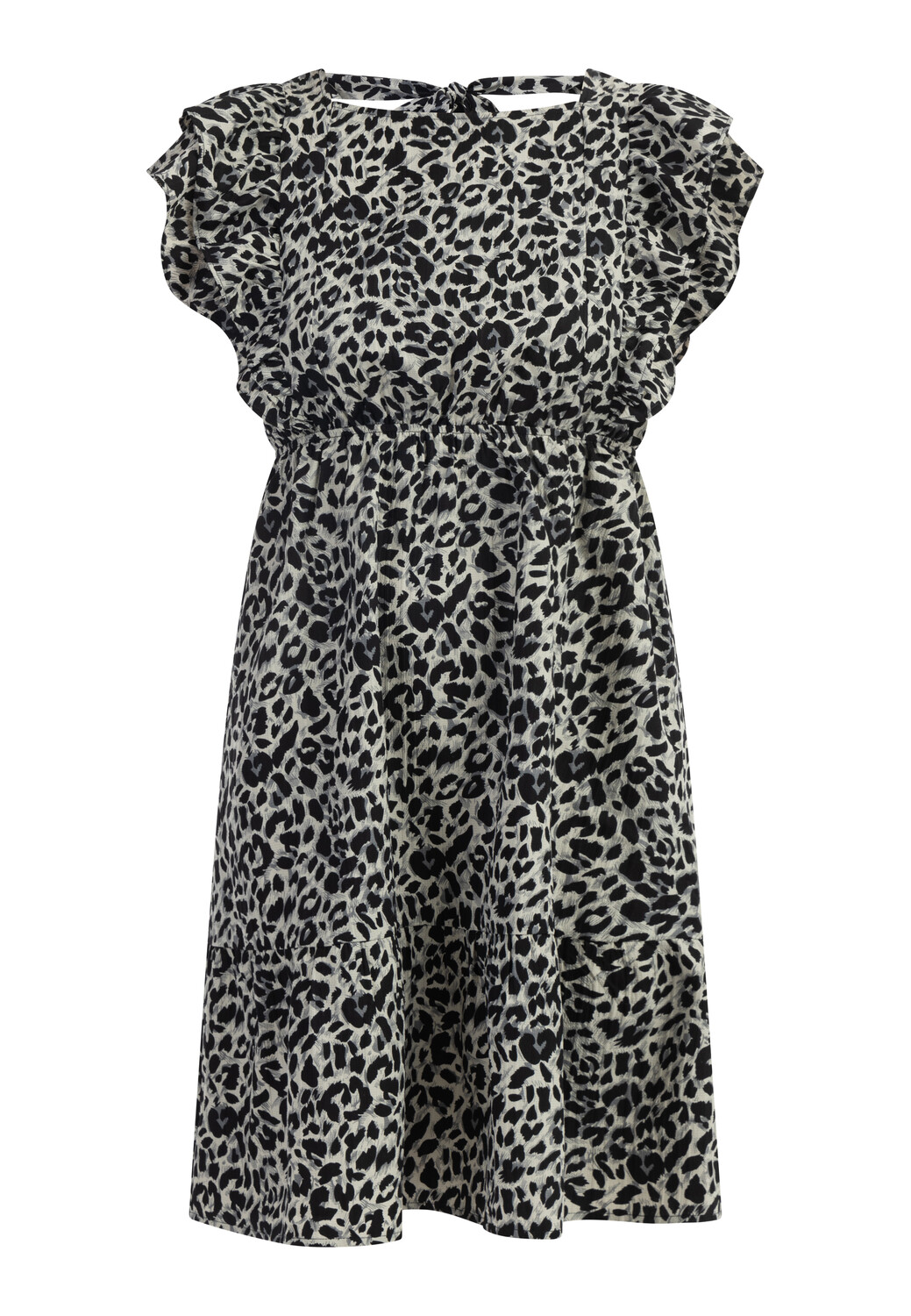 

Платье faina Midi Mit Leoprint, цвет Grau Leo