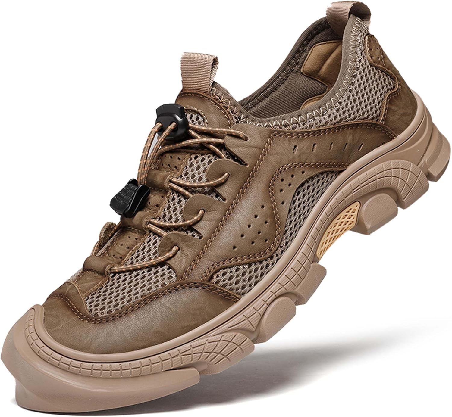 

Мужские кроссовки для походов и альпинизма, водные обувь для плавания и пляжа с быстросохнущей поверхностью, обувь для прогулок на открытом воздухе и активного отдыха на бездорожье Duagl, хаки