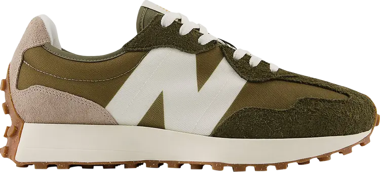 

Кроссовки 327 'Dark Moss Gum', зеленый