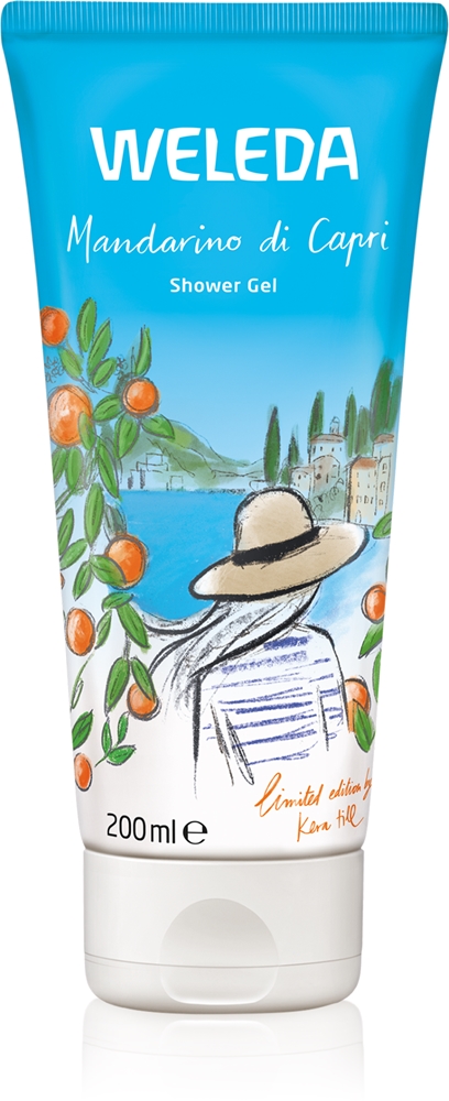 

Освежающий гель для душа Mandarino di capri с увлажняющим эффектом Weleda, mandarin, lavender and rosemary 200 мл