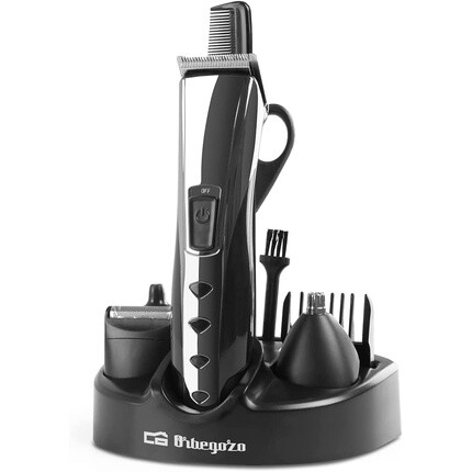 

Перезаряжаемая машинка для стрижки волос с лезвием из нержавеющей стали и сменными насадками, время работы 45 минут, 3 Вт, Orbegozo