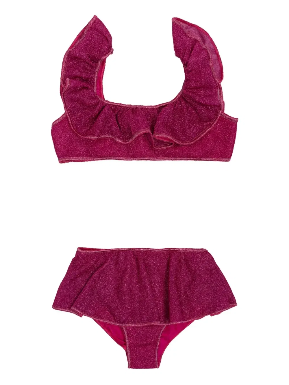Бикини с рюшами Oseree Kids, розовый