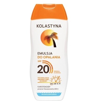 

Солнцезащитная эмульсия для чувствительной кожи Spf 20 - 200 мл Kolastyna