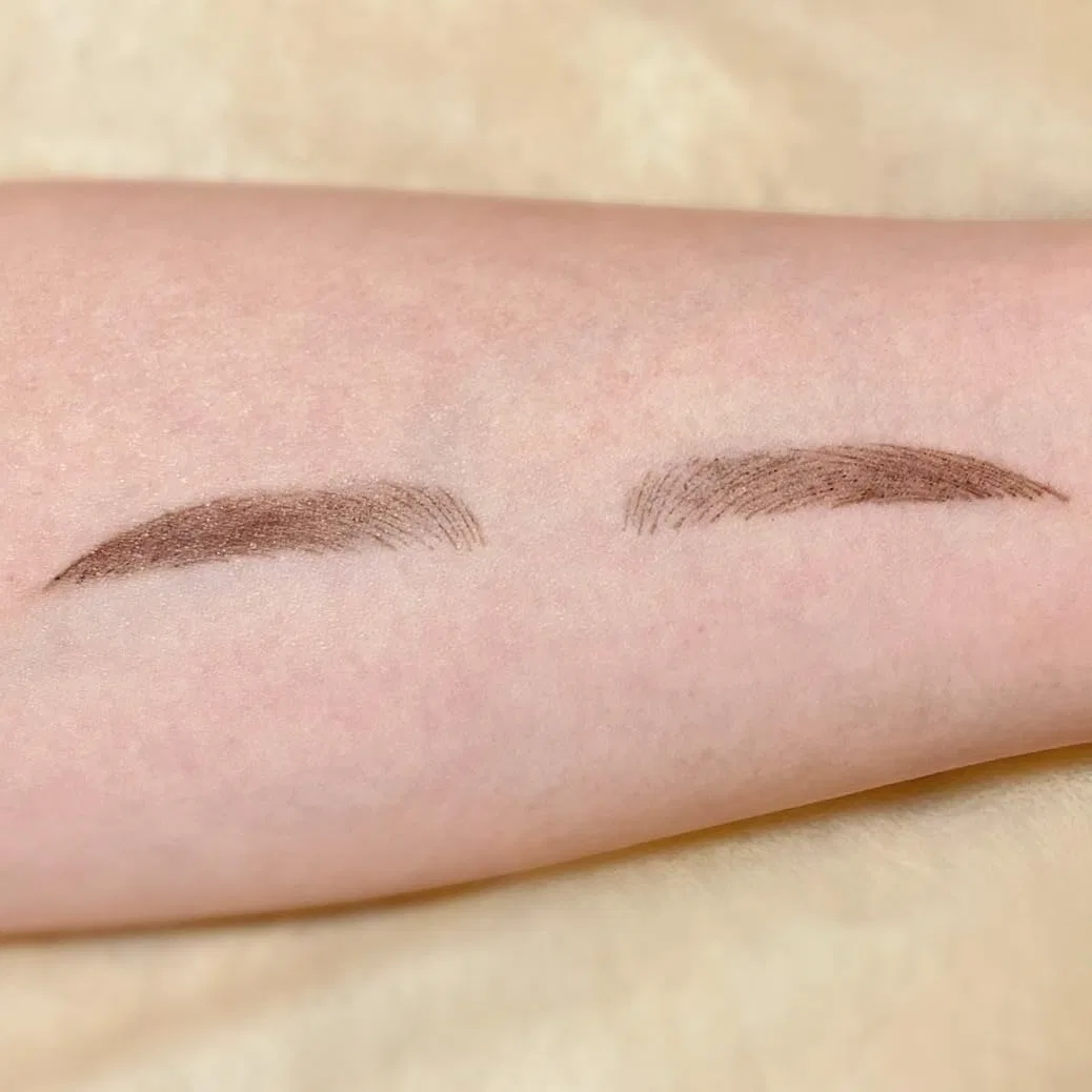 Трафарет для бровей pusse 4D Beautiful Eyebrow Stamp, мокко-коричневый