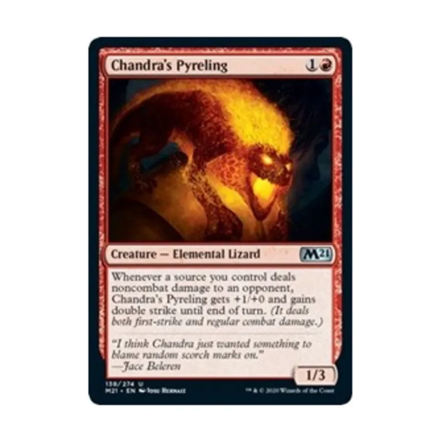 

CCG Огненный горец Чандры (U), MTG - Core Set 2021