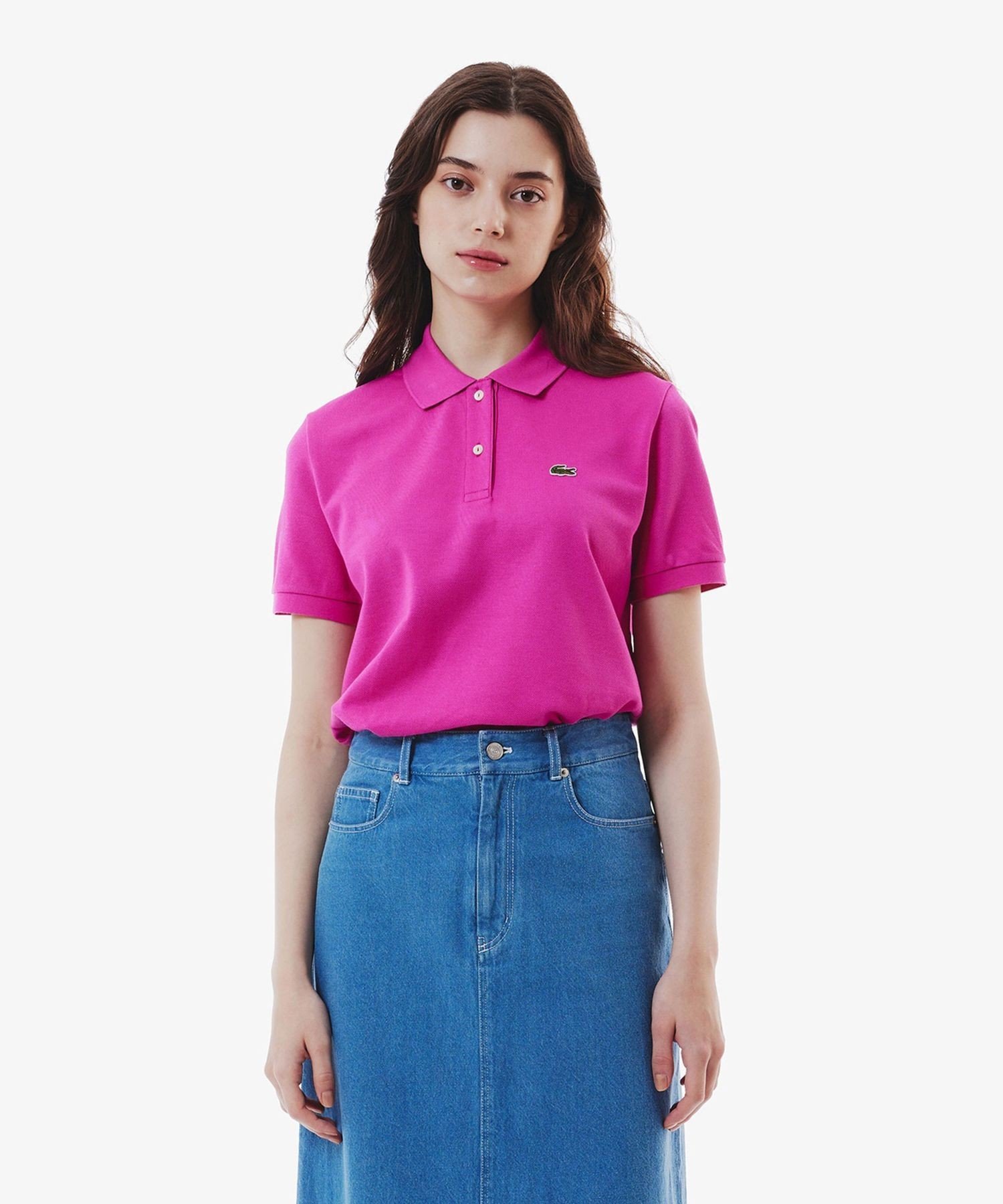 Поло-рубашка LACOSTE Fuchsia Pink, 100% хлопок
