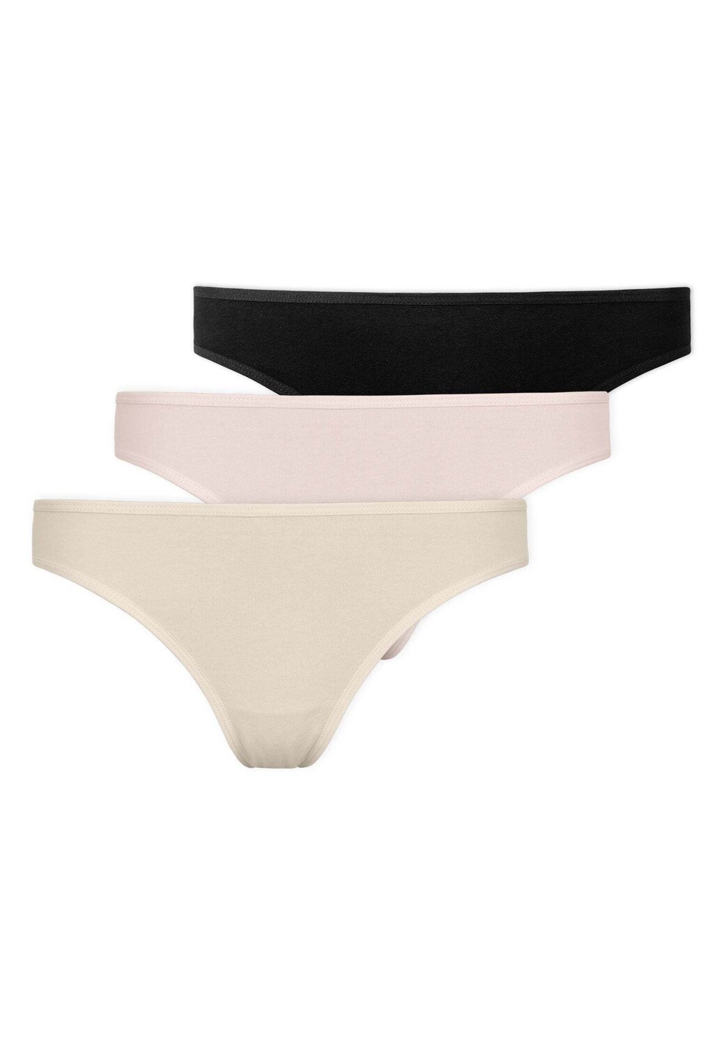 

Стринги SNOCKS Tangas aus Bio Baumwolle 3 шт, цвет Mix (Hellbeige/Rose/Schwarz)