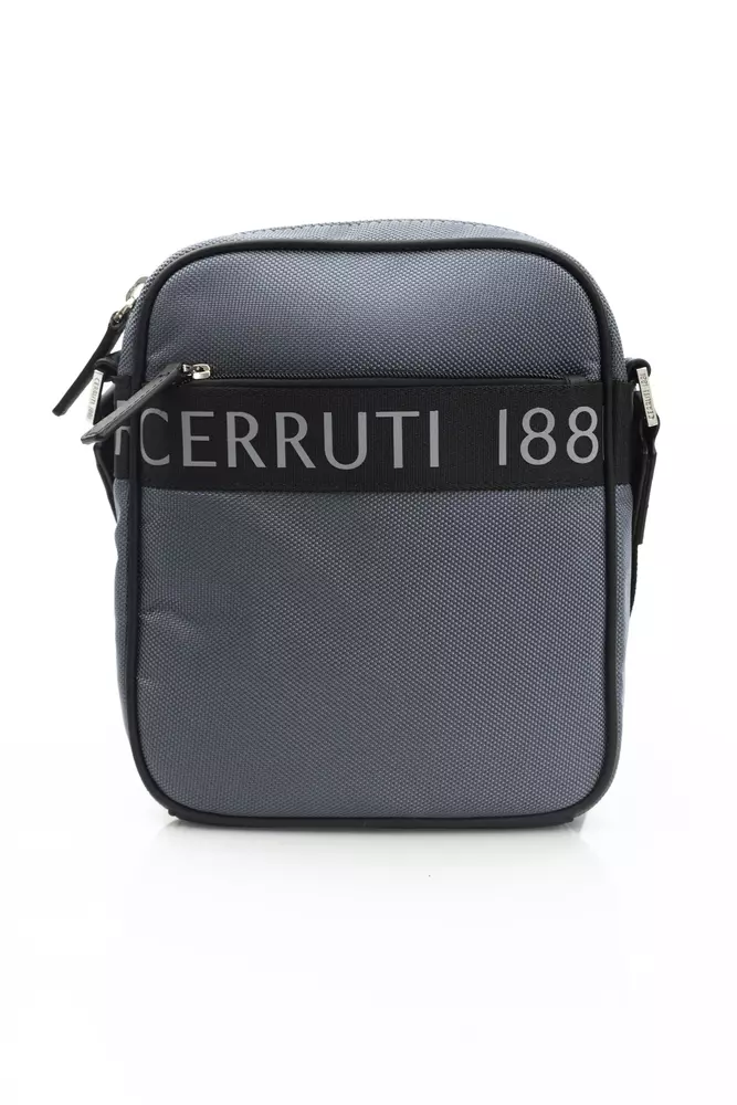 

Серая нейлоновая мужская сумка-мессенджер CERRUTI 1881