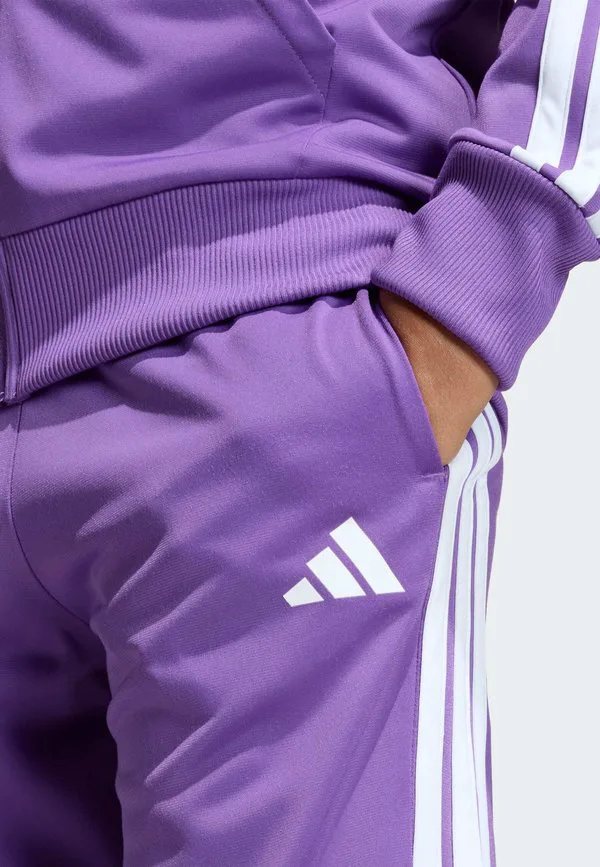 Спортивный костюм с 3 полосками seasonal essentials tiberio Adidas Performance, Active Purple/White — фото 4