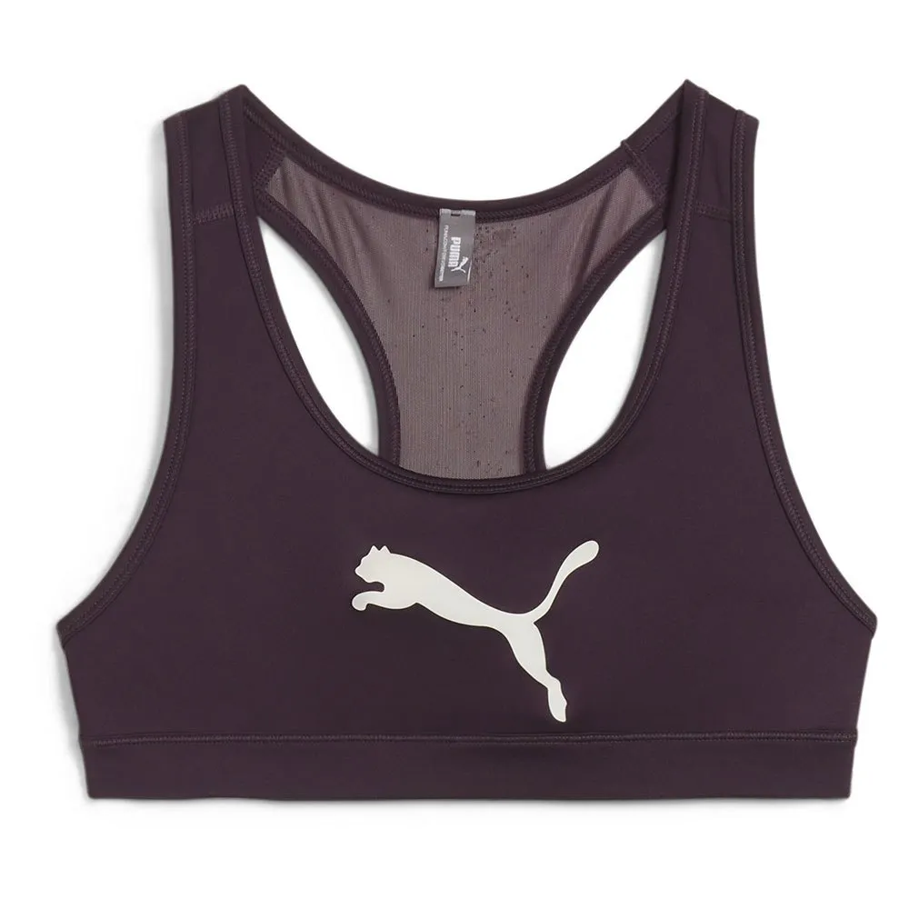 

Бюстгальтер Puma 4 Keeps Medium Impact Sports, фиолетовый