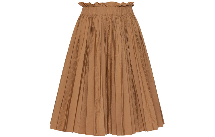 

RED VALENTINO SS22 Повседневная длинная юбка женская цвета хаки