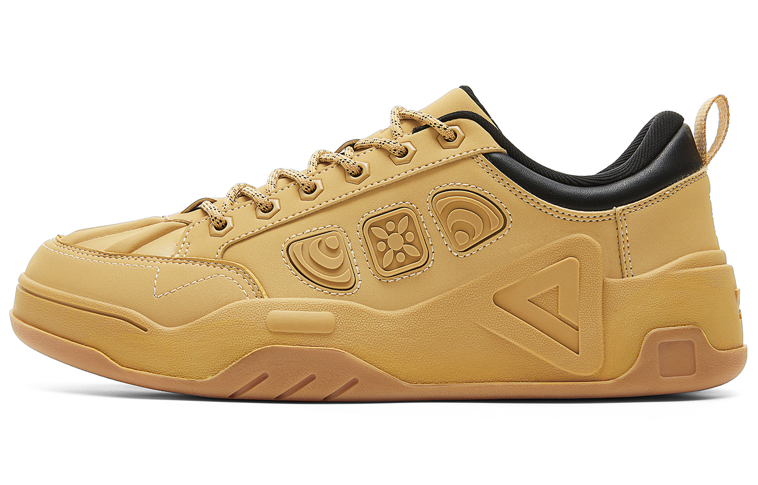 

PEAK Кроссовки State Pole для скейтбординга с низким верхом, устойчивые к истиранию и скольжению, мужские, желтые