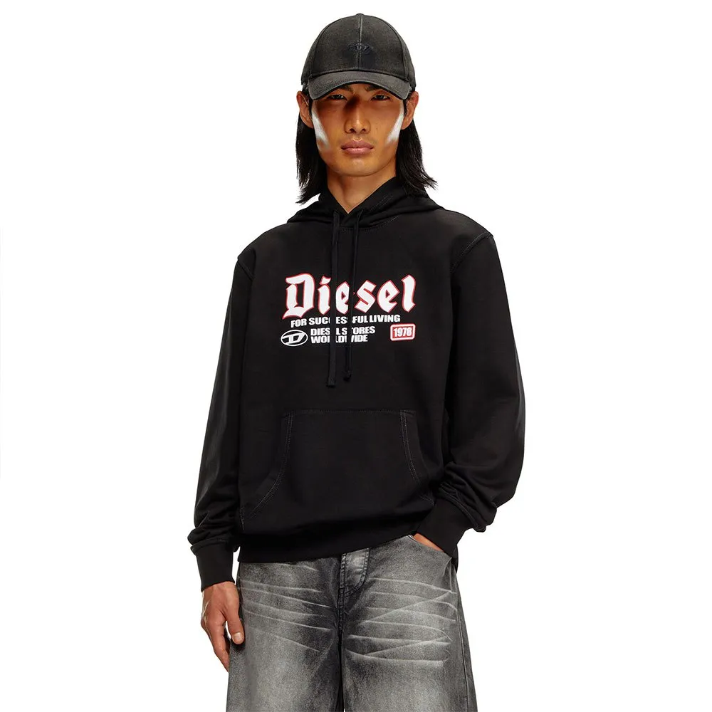 

Худи Diesel S Ginn K45, черный