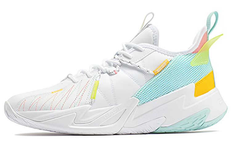 

Баскетбольные кроссовки Shadow Blade 2 Basketball Shoes Men Low-Top 361 Degrees White/ice/yellow/powder 361°