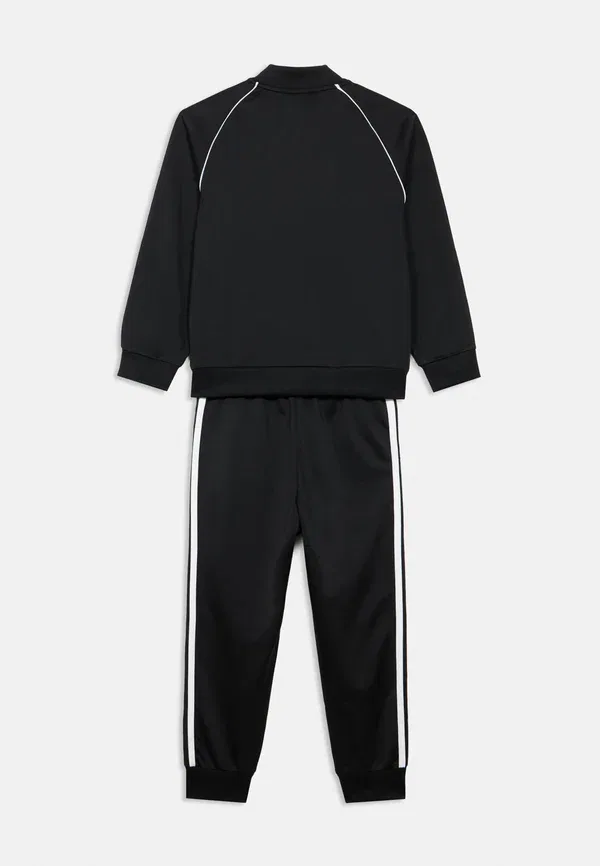 Детский спортивный костюм Adidas Originals SST Tracksuit Kids Set, черный — фото 2