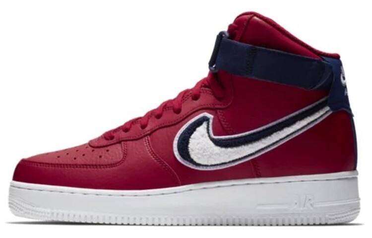 

Кроссовки Nike Air Force 1 High 3D Chenille Swoosh Red White Blue