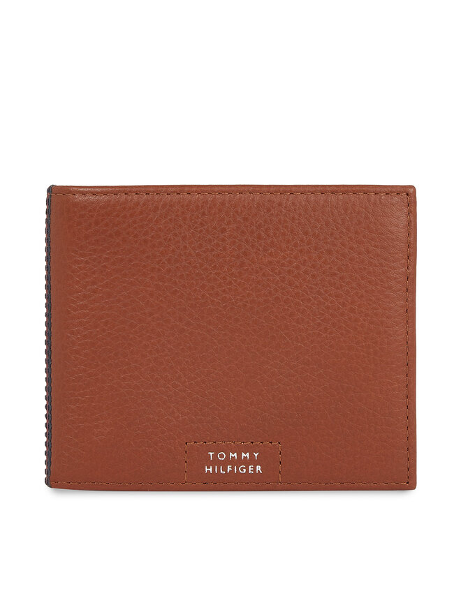 

Кошелек Tommy Hilfiger Th Prem Leather Flap & Coin AM0AM12189, коричневый