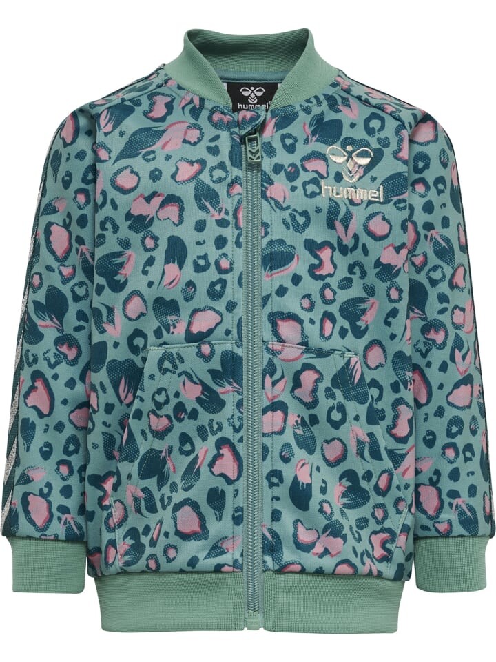 

Толстовка Hummel Reißverschluss Jacket Hmlolympia Mädchen, цвет MINERAL BLUE