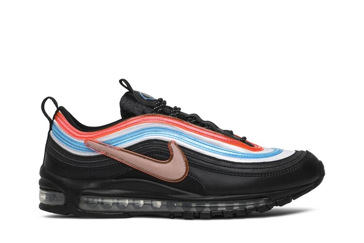 

Кроссовки Nike Air Max 97 'On Air: Neon Seoul', черный