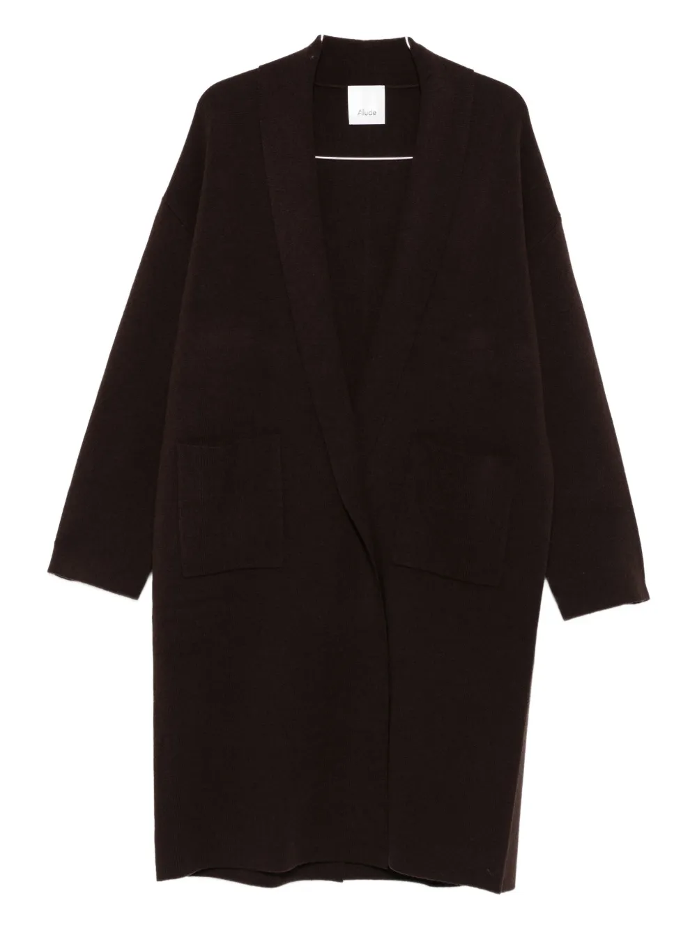 

Пальто с открытым передом ALLUDE, коричневый