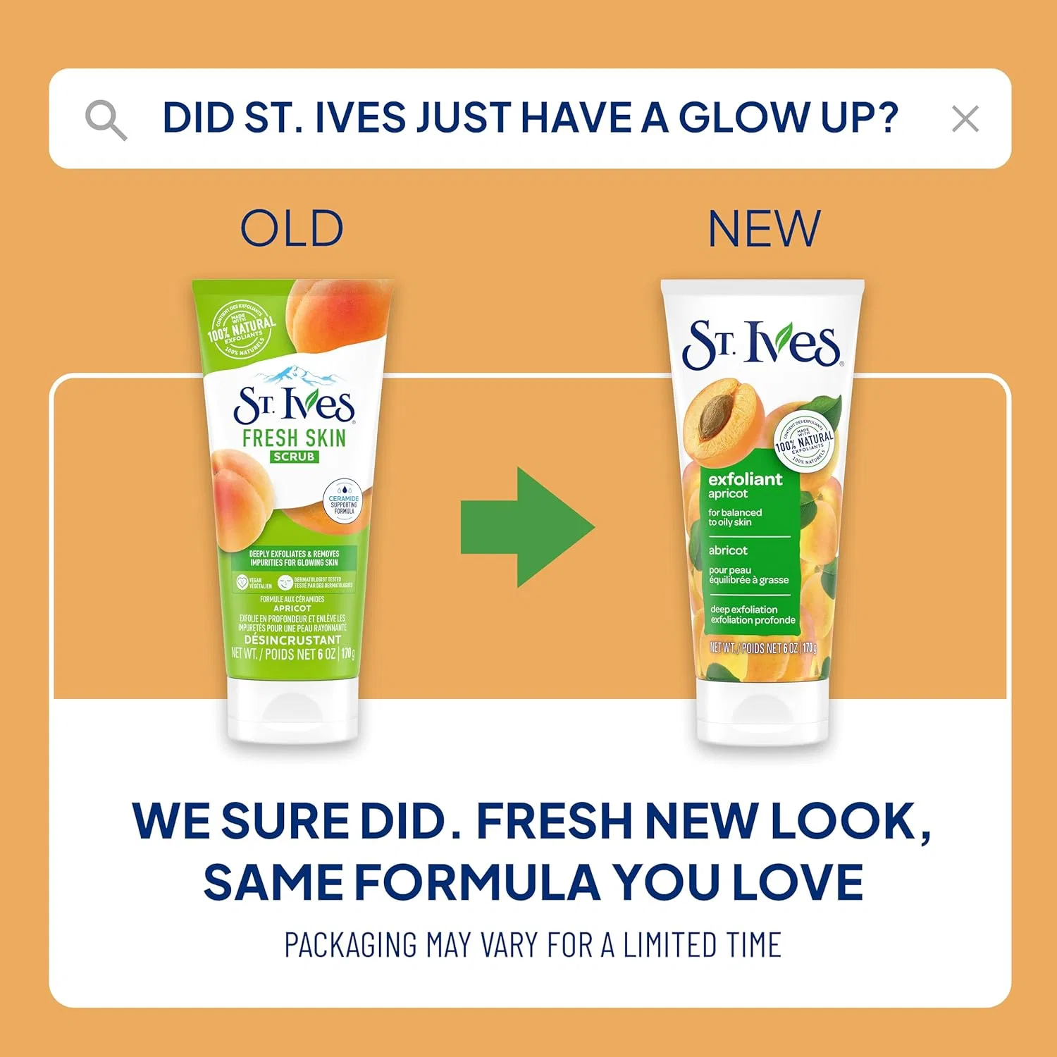 Глубокоочищающий скраб для лица «Fresh Skin Apricot» от St. Ives St. Ives — фото 3