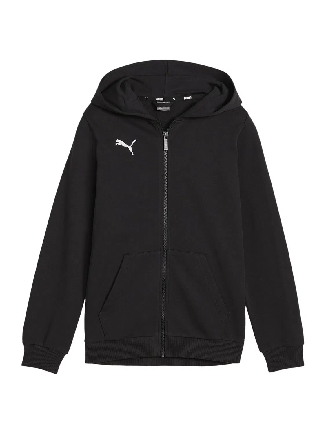 Толстовка на молнии Puma Athletic TeamGoal черного цвета