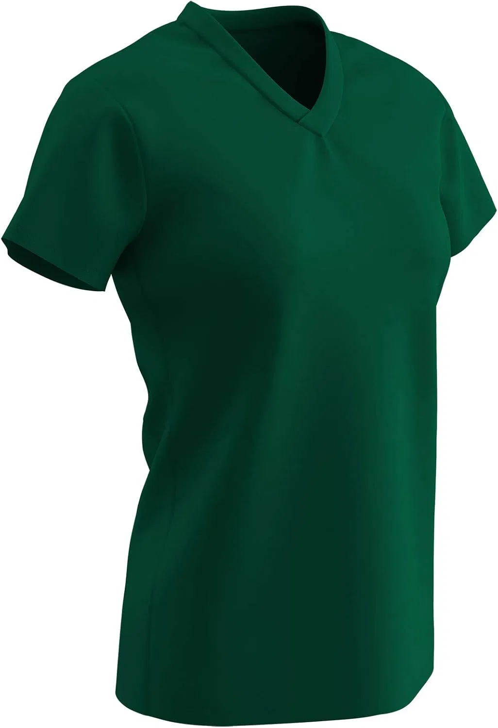 Детская футболка CHAMPRO с V-образным вырезом и звездами, Forest Green