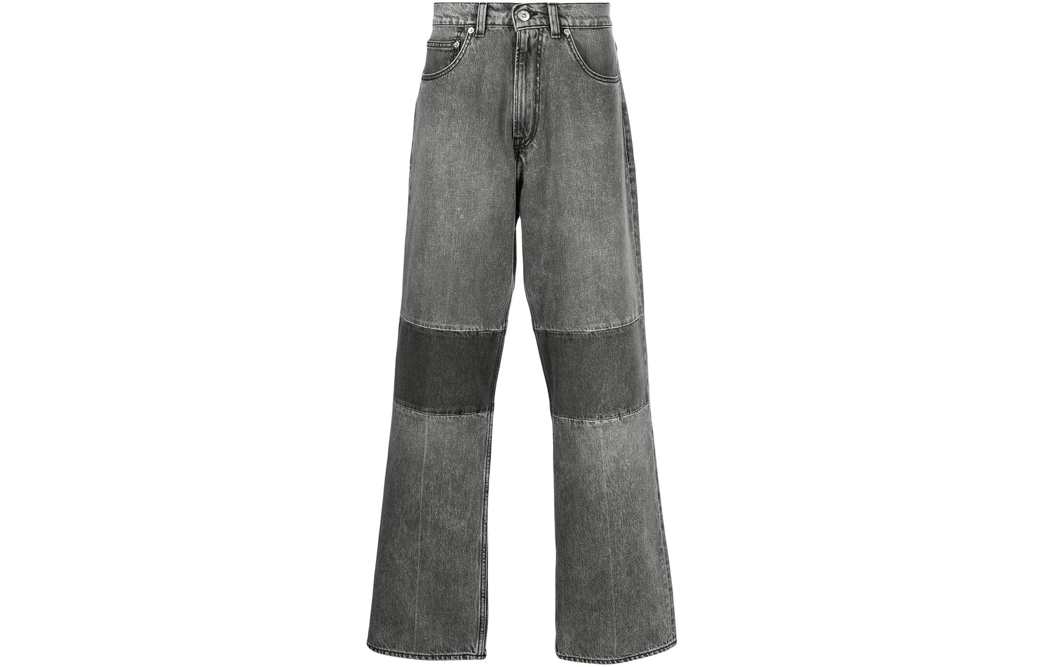 

Джинсы с высокой талией и прямыми штанинами OUR LEGACY, серый