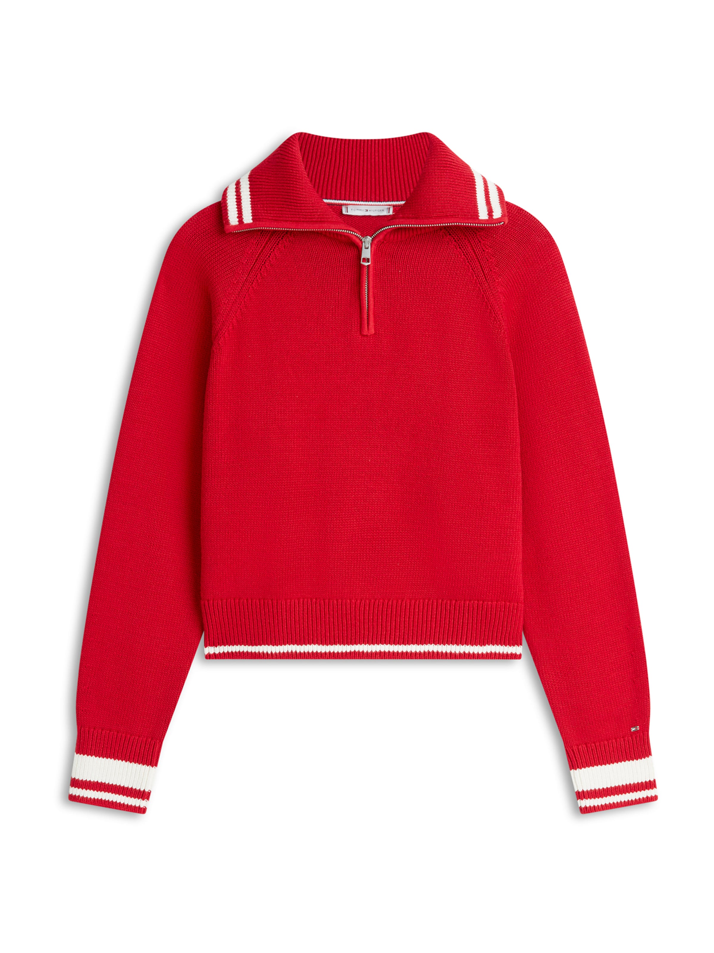 

TOMMY HILFIGER Свитер 'Varsity' красный