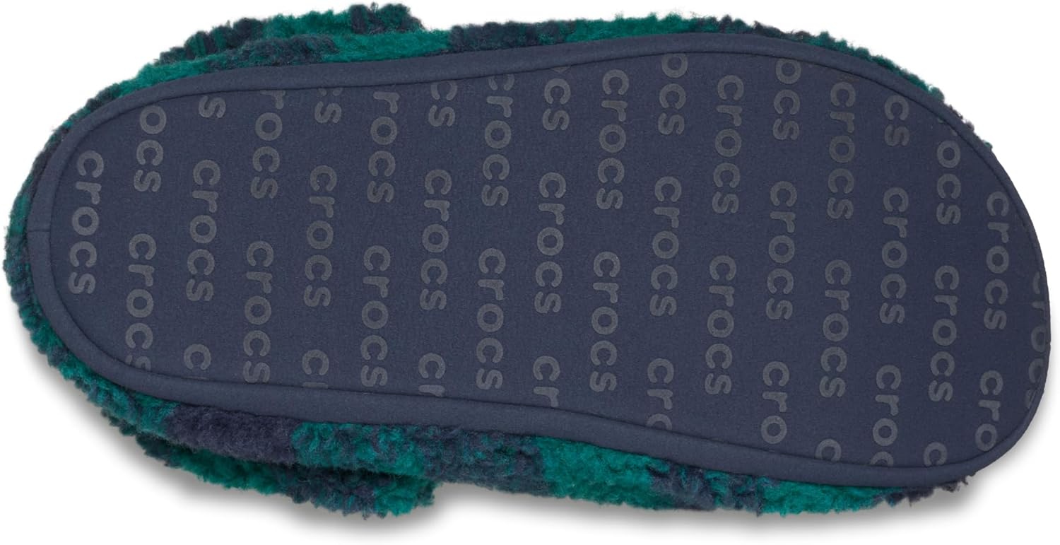Мужские классические мягкие тапочки Crocs, Hosta/Navy — фото 3
