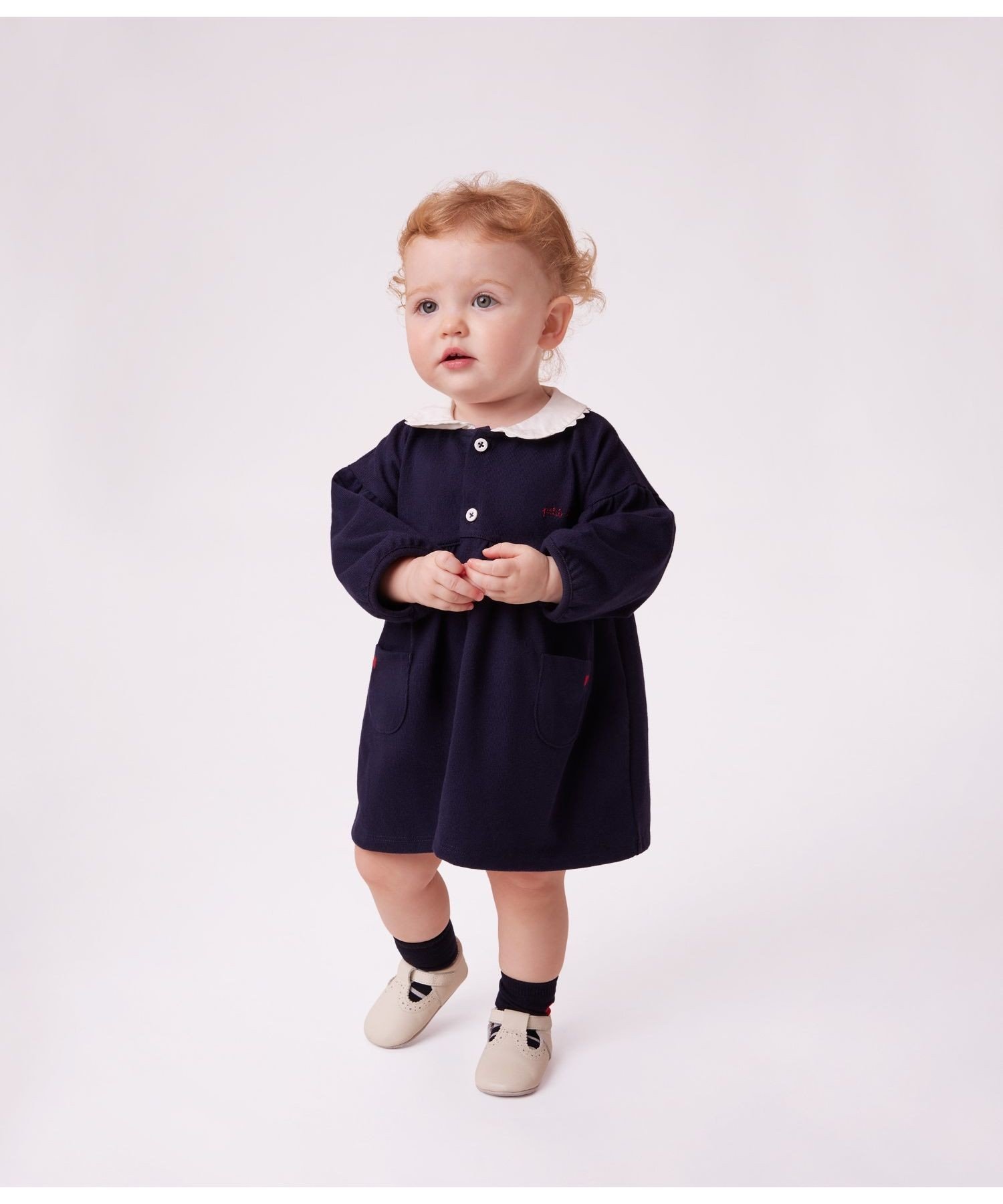 Платье один кусочек Petit Bateau, blue