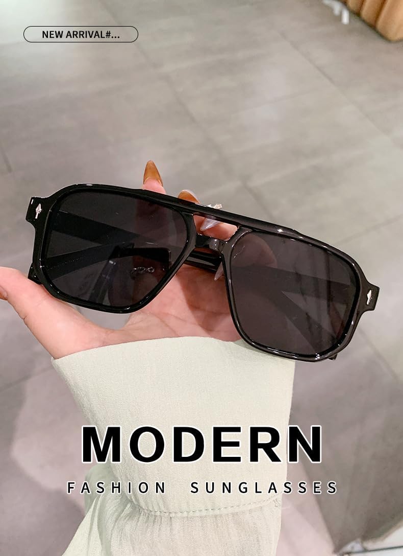 

Модные европейские и американские солнцезащитные очки с двойным дужком, спортивные, для активного отдыха, вождения, с защитой от УФ-излучения, нейтральная версия-8 GJKTFNJIF, 8