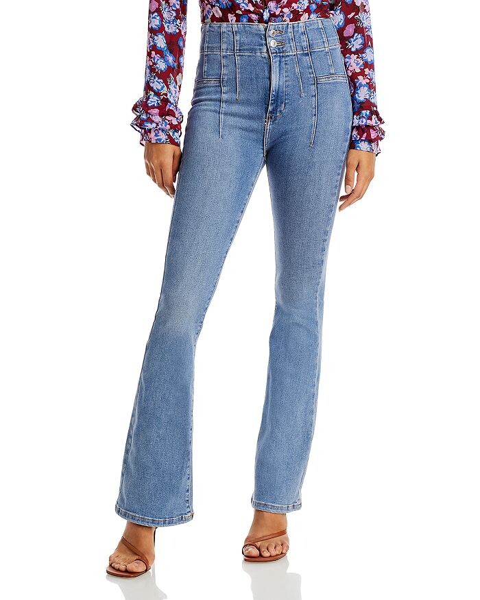 

Расклешенные джинсы Jayde в цвете Sunburst Blue Free People