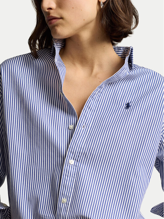 Рубашка regular fit 211910743020 Polo Ralph Lauren, синий — фото 4